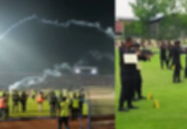 Tidak Ada Adegan Tembakan Gas Air Mata ke Tribune Penonton dalam Rekonstruksi Tragedi Kanjuruhan, Begini Penjelasan Polisi