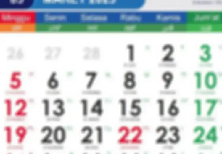 Kalender Jawa Maret 2023: Ini Weton Dengan Neptu Tertinggi Kalender Jawa