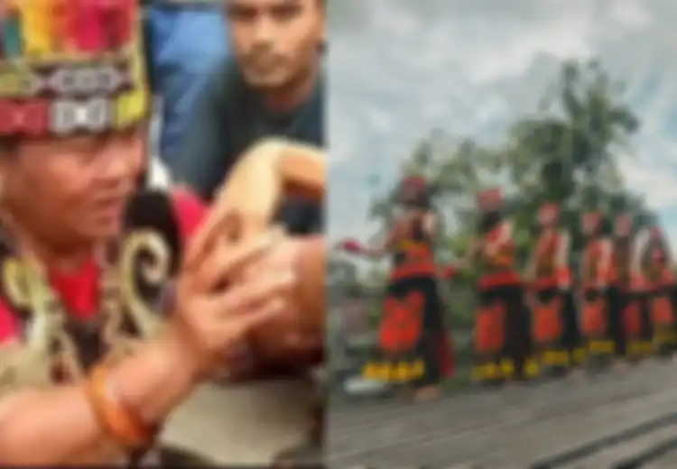 Jadi Ciri Khas Ida Dayak saat Obati Pasien, Bulang Kuurung Ternyata Memang Identik dengan Dukun, Pelindung dari Roh Jahat?