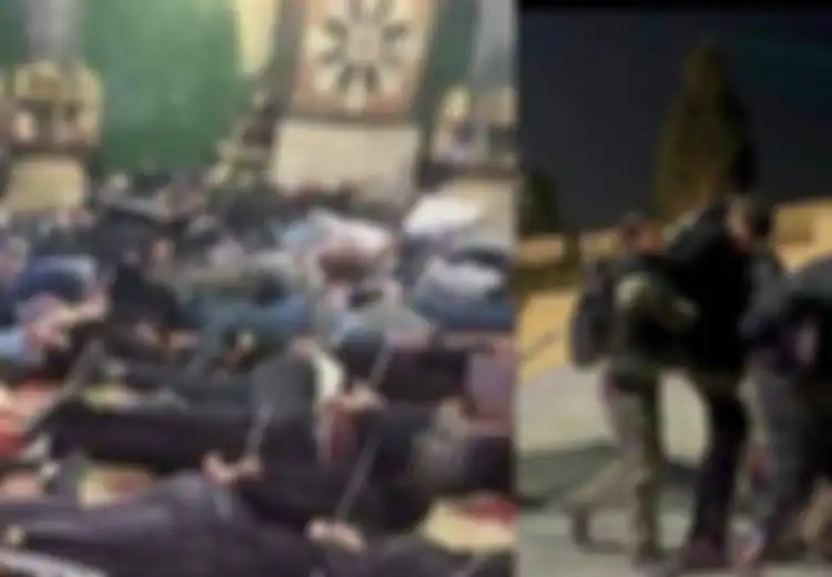 Polisi Israel Serang Jamaah Masjid Al Aqsa, Ratusan Orang Diikat Tangannya Dalam Kondisi Tengkurap