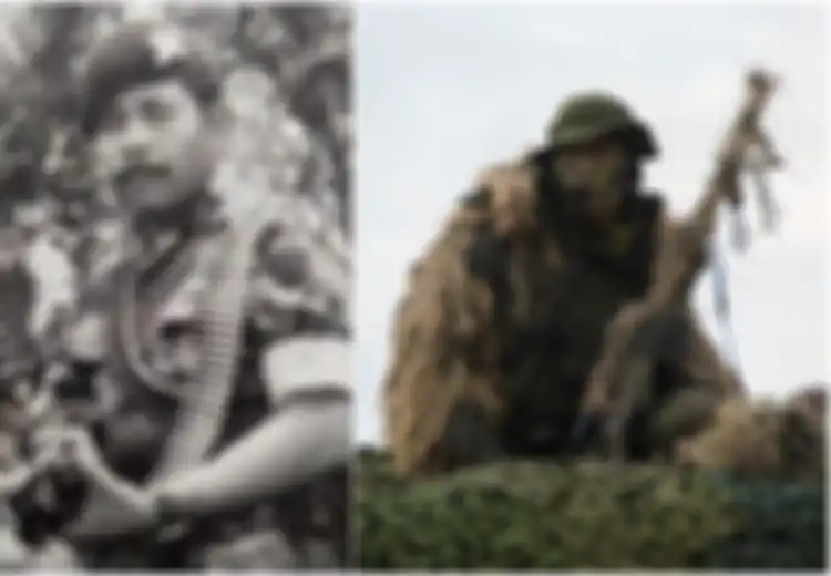 Sosok Tatang Koswara, Sniper Indonesia yang Selamat dari 30 Orang Bersenjata dengan Syal Merah Putih
