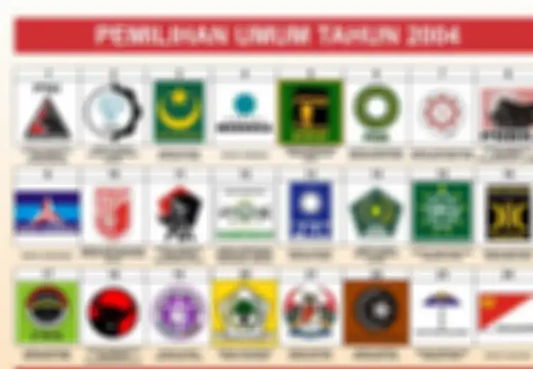 Inilah Partai Pemenang Pemilu 2004, 3 Besar Malah Gagal Menang Pilpres
