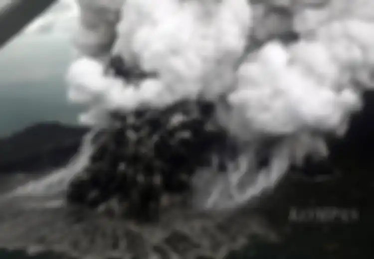 Ledakan Gunung Berapi Indonesia yang Menyebabkan Dunia Bak Alami Kiamat