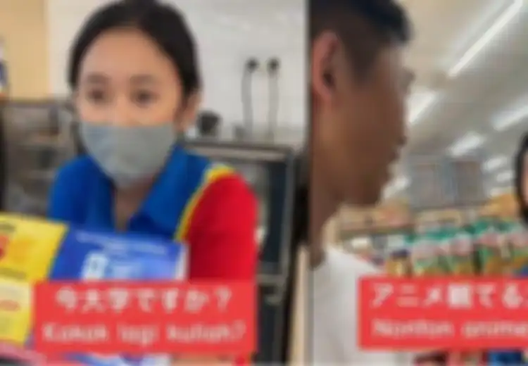 Alhamdulillah, Kasir Indomaret Yang Fasih Bahasa Jepang Ini Dapat Kejutan, Jalan-jalan Ke Negeri Sakura Gratis