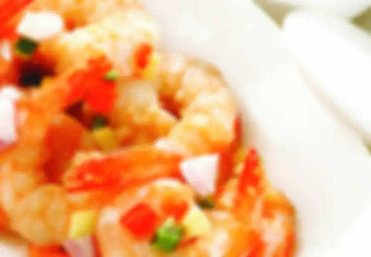 Resep Sehat: Udang Saus Mangga
