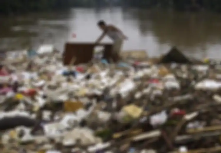 Sampah, Penyebab Banjir Jakarta