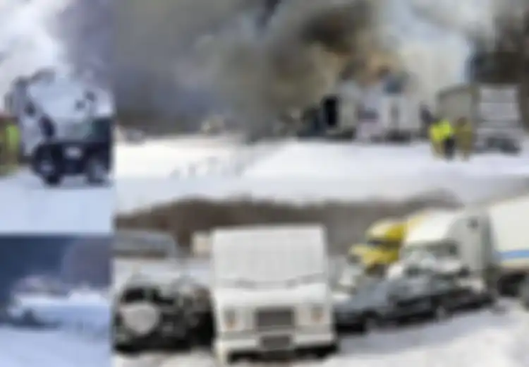 [Video] Jalan Bersalju Picu Kecelakaan Beruntun yang Libatkan 193 Kendaraan di Amerika