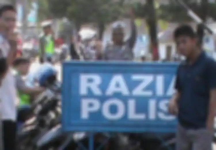 Mulai Besok, Polisi Akan Lakukan Razia Besar-besaran, Inilah Pengendara yang Jadi ‘Target’ Razia