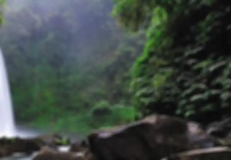 Menikmati Keterpencilan Air Terjun Nungnung
