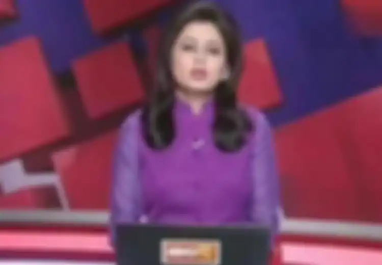 Bacakan Berita Kematian Suaminya Sendiri, Mesti Tetap Tenang Presenter TV Ini Akhirnya Menangis Juga