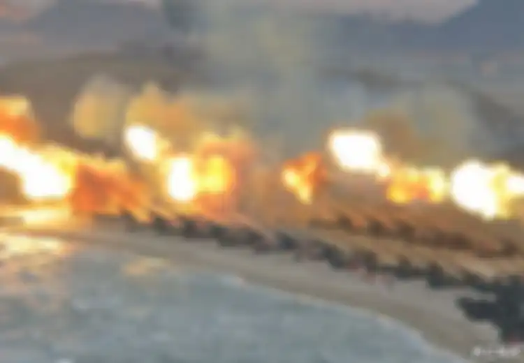 Kapal Selam AS Merapat di Korsel, Militer Korut Langsung Gelar Latihan Artileri