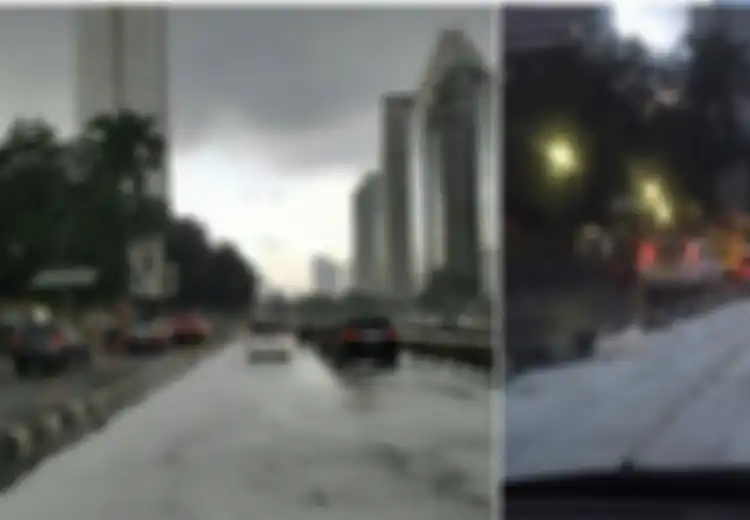 Jalanan Di Dua Kota Ini Juga Pernah Tiba-tiba Dipenuhi ‘Salju’ Seperti Jakarta, Ini Penyebabnya