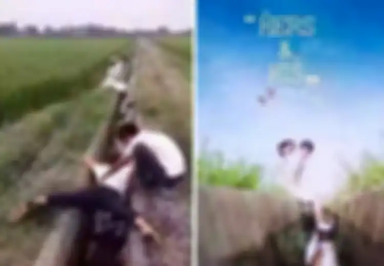(Foto) Mulai dari Mengangkang di Got Hingga Bergelentungan di Tebing, Inilah 6 Aksi ‘Gila’ Fotografer ‘Prewedding’