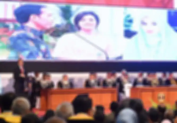 Jokowi: Aset Indonesia Lagi-lagi Lepas ke Tangan Asing saat Raisa dan Laudya Cynthia Bella Menikah
