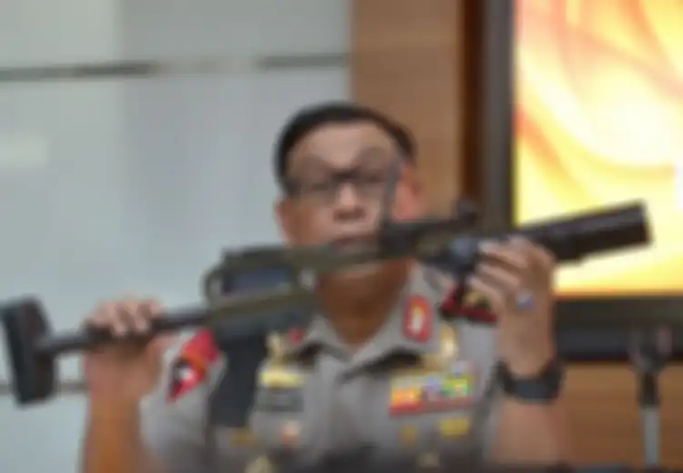 Ditanya soal Pelontar Granat, Komandan Brimob: Itu Bukan Konsumsi Kalian, Itu Konsumsi Negara