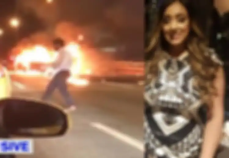 Bukannya Menolong, Sopir Taksa Ini Justru Kabur Saat Penumpangnya Terbakar Hidup-hidup