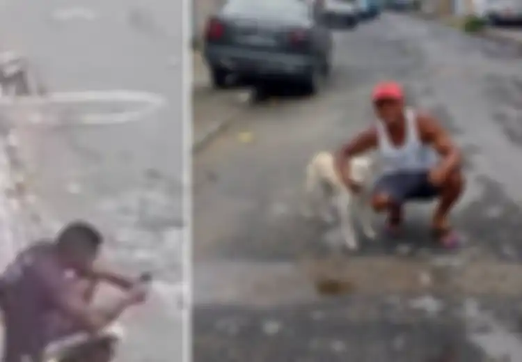 Alih-Alih Menghajarnya, Pria Baik Hati Ini Putuskan Mengadopsi Anjing yang dengan Iseng Mengencinginya