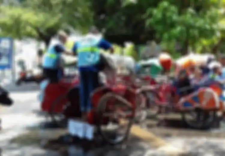 Jokowi Mantu: 50 Tukang Becak Siap Dan Rela Antar Tamu Undangan Meski Tak Diberi Honor