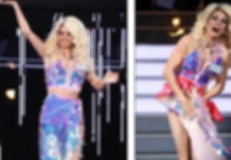 (Video) Asyik Pamerkan Diri, Courtney Act Alami Kecelakaan Kostum yang Mengagetkan Sekaligus Membuat Para Penonton Geli