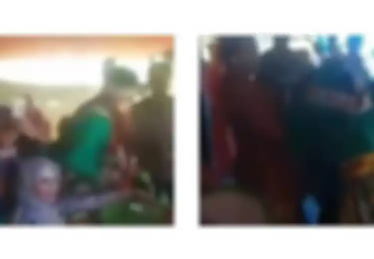 (VIDEO) Duh, Mempelai Pria Pingsan di Pelukan Mantan, Saat Masih di Pelaminan Pula