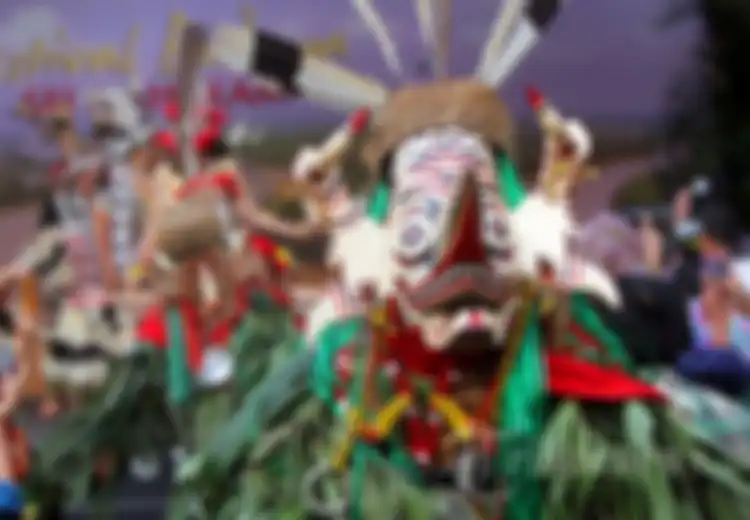 Hudoq, Tarian Magis Dayak yang Dipercaya Berasal Dari Kerajaan Bawah Air