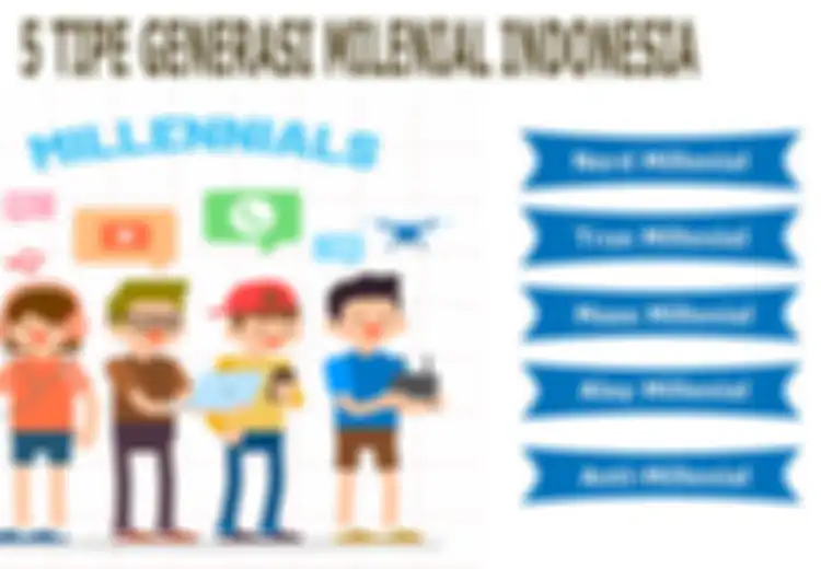 Mulai dari Nerd Hingga Alay, Inilah Lima Tipe Generasi Milenial di Indonesia, Anda Termasuk yang Mana?