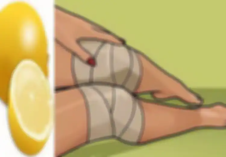 Tempelkan Kain Rendaman Lemon Pada Lutut Kaki, Rasakan Manfaatnya Segera