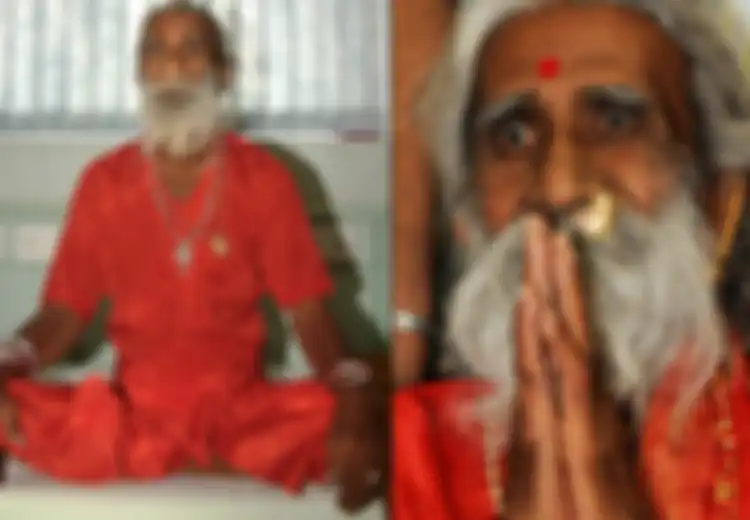 Untuk Mencapai Kesempurnaan Hidup, Petapa Sakti dari India Ini Puasa hingga 70 Tahun