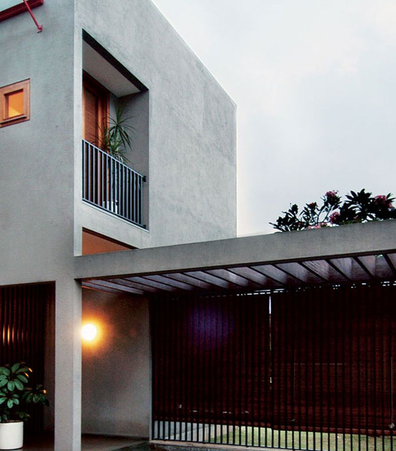 Modern dengan Muka Rumah Unfinished