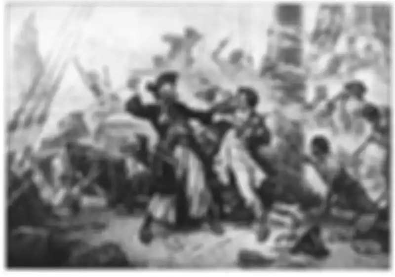 Pertarungan Black Caesar di Blackbeard.