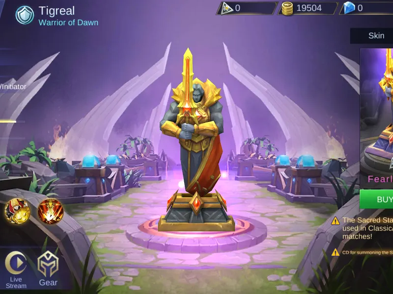 Ini Dia Sacred Statue, Fitur Baru yang Akan Hadir di Mobile Legends