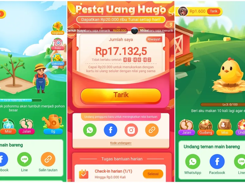 Banyak Pilihan Game di Aplikasi Hago Permainan