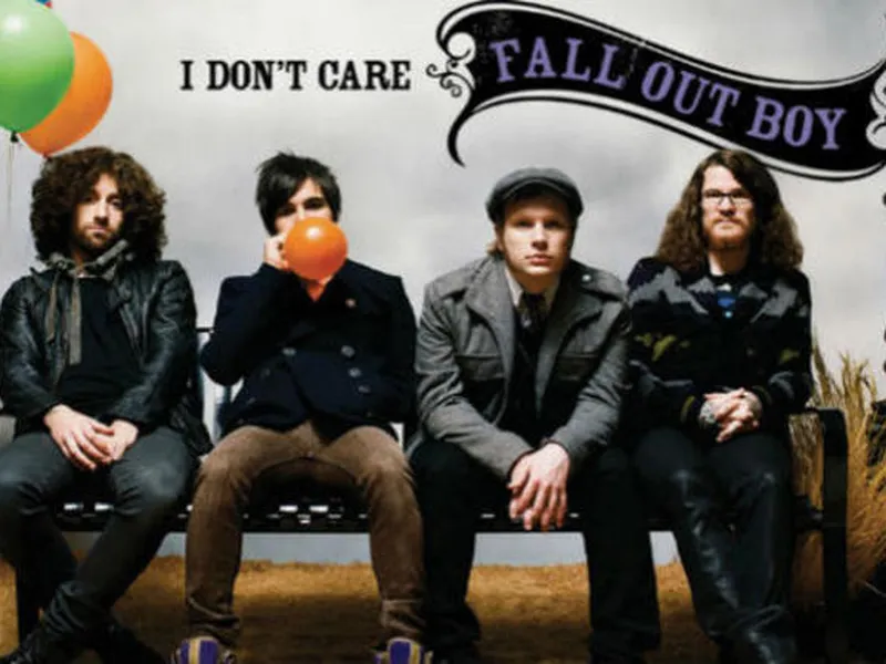 Fall out boy wallpaper. Fall out boy i don't care. I don t care fall out boy. Fall out boy photoshoot. Группа fall out boy.