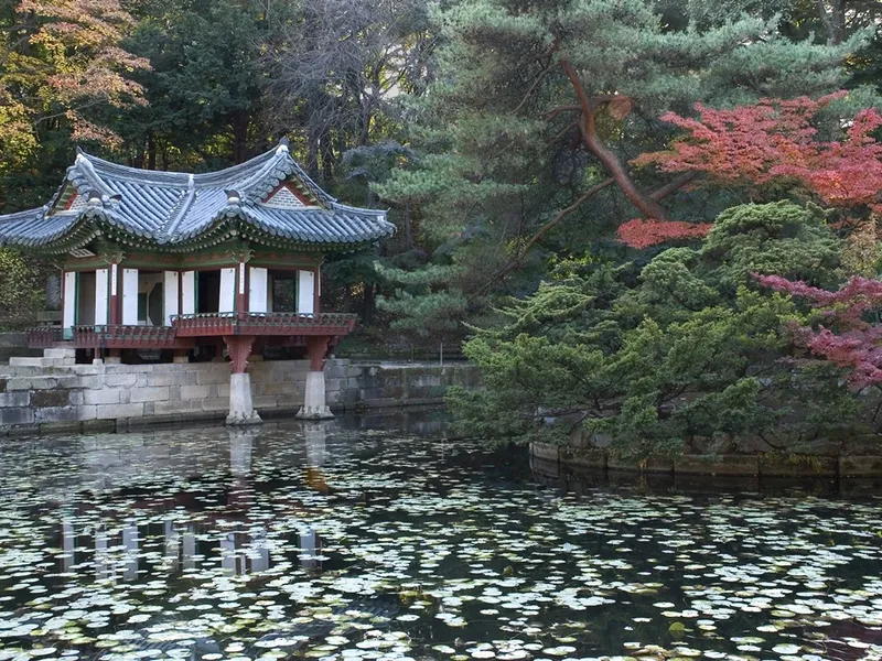 Ternyata Elemen ini yang Buat Taman Tradisional Korea Kian Cantik.