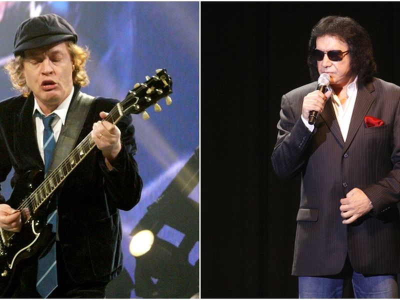 Pertama Kali Ketemu Angus Young AC/DC, Gene Simmons KISS: Dia Nggak ...