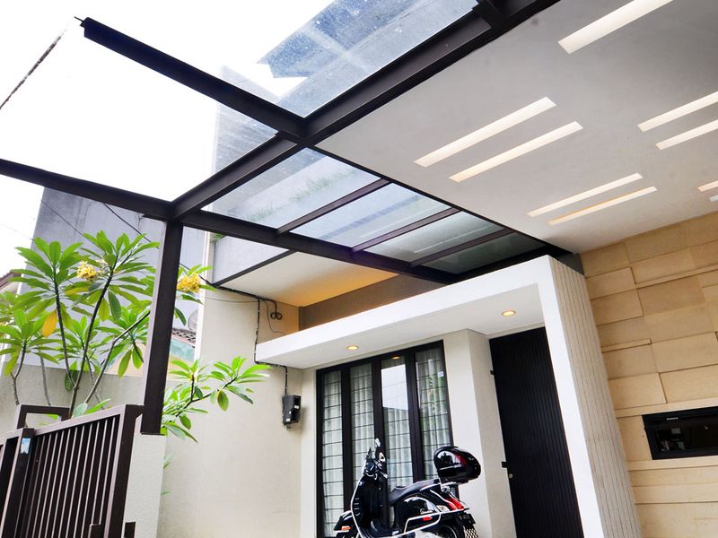 Carport Minimalis yang Cantik
