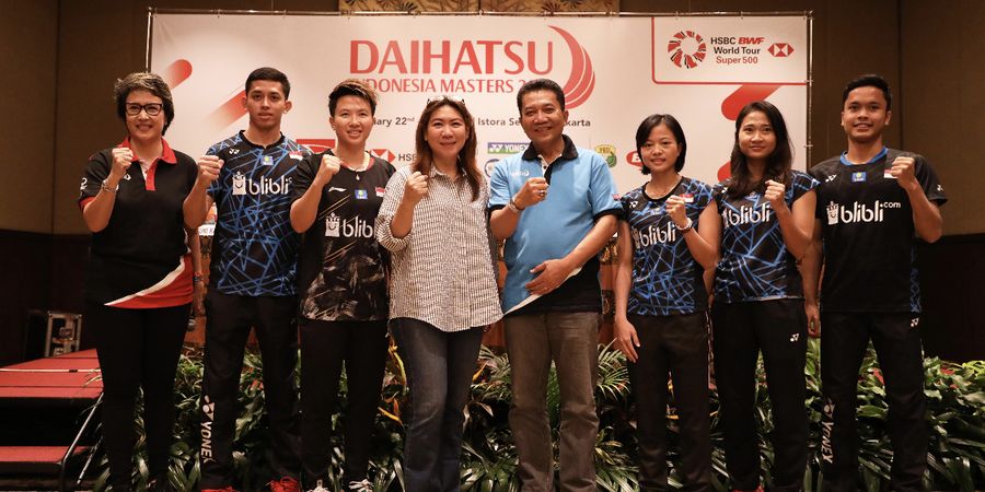 Skuat Tuan Rumah Diharapkan Bisa Ulang Prestasi pada Indonesia Masters