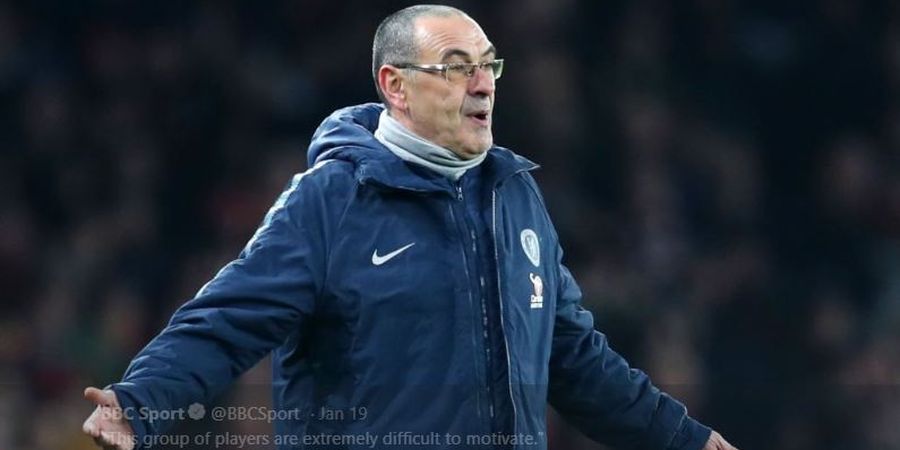 Maurizio Sarri: Tekanan Fans Napoli Lebih Besar daripada di Chelsea