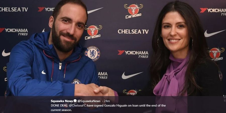 BREAKING NEWS - Gonzalo Higuain Resmi Dipinjam Chelsea dari Juventus