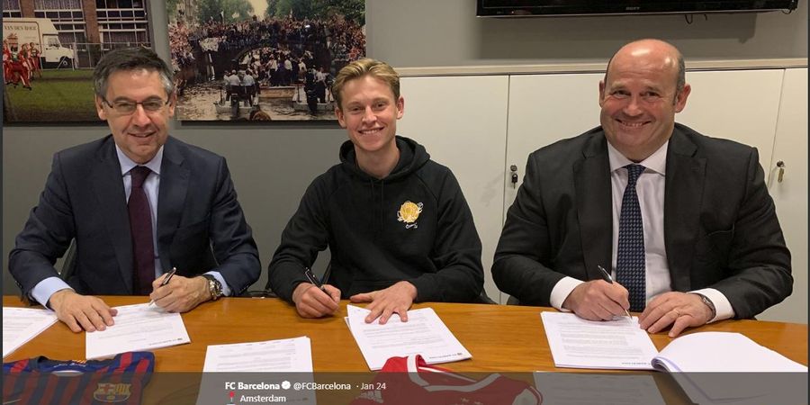 Campur Tangan Pihak Asing yang Bantu Barcelona Rekrut Frenkie De Jong