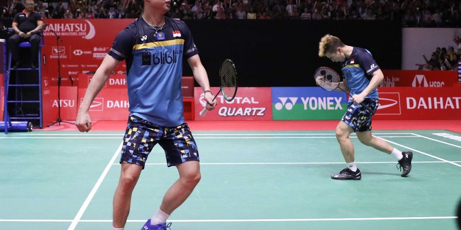 Singapore Open 2019 - Pujian Marcus/Kevin setelah Berry/Hardianto Hadirkan Perlawanan Sengit