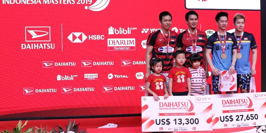 Ganda Putra Indonesia Tidak Dibebani Target Tinggi pada Kejuaraan Asia 2019