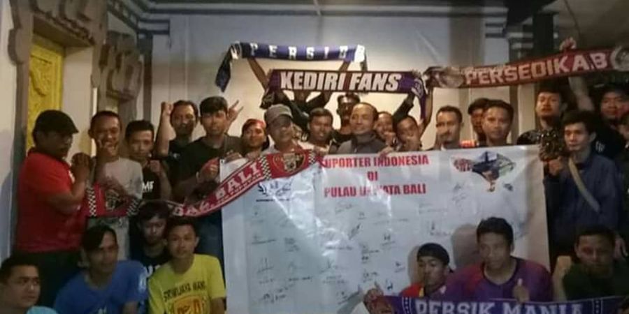 Fan Sepak Bola di Pulau Dewata Kompak Dukung Satgas Antimafia Bola