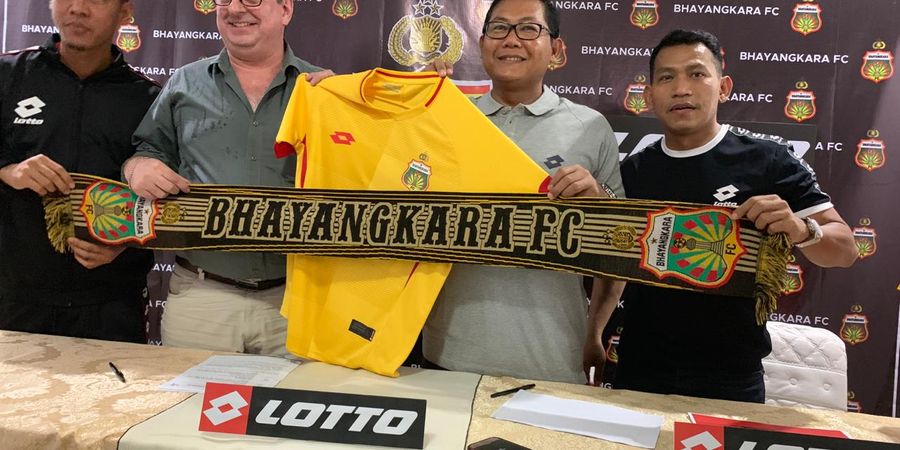 Mulai 2019, Bhayangkara FC Gaet Apparel dari Italia untuk Dua Musim