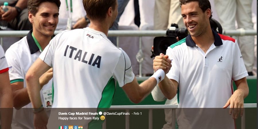 Davis Cup 2019 - Andreas Seppi Bawa Italia Menuju Putaran Final