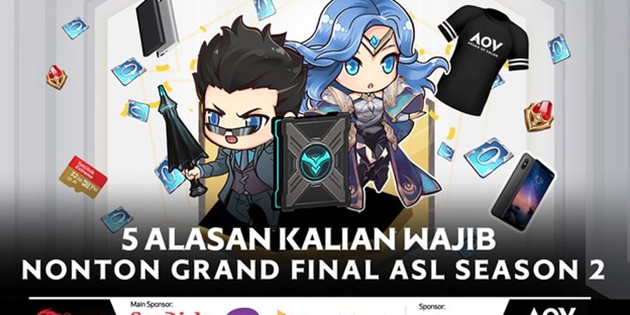 5 Alasan Wajib Nonton Langsung Grand Final ASL Season 2 di Senayan