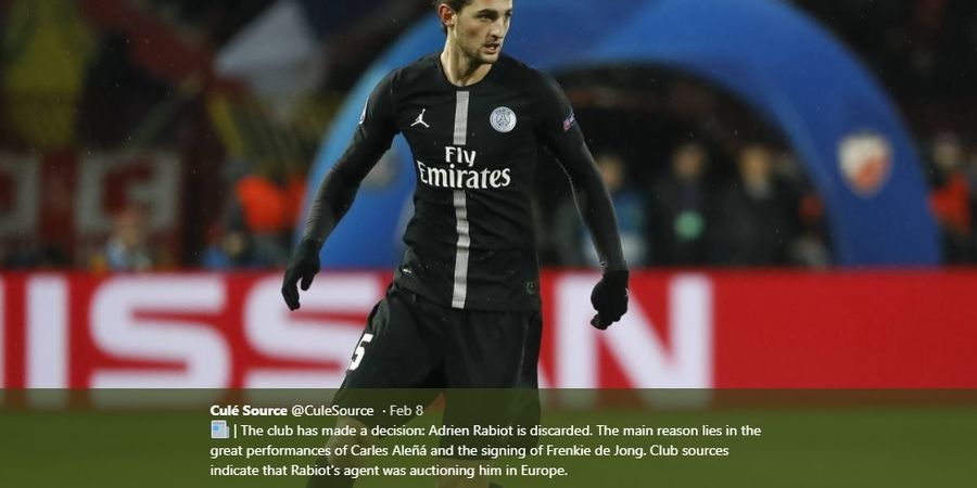 Barcelona Capai Kesepakatan Personal guna Datangkan Adrien Rabiot