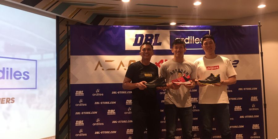 Ardiles Luncurkan Sepatu Basket Baru Hasil Kerja Sama dengan DBL