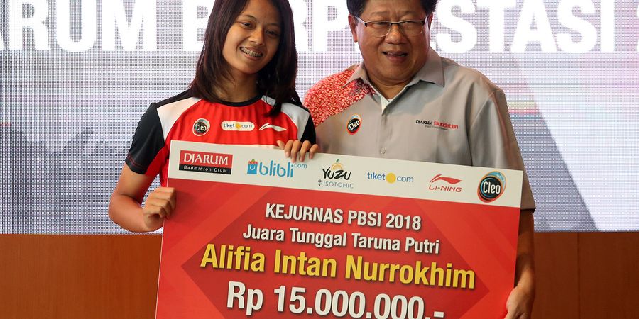 Atlet Muda Berprestasi PB Djarum Diapresiasi Djarum Foundation