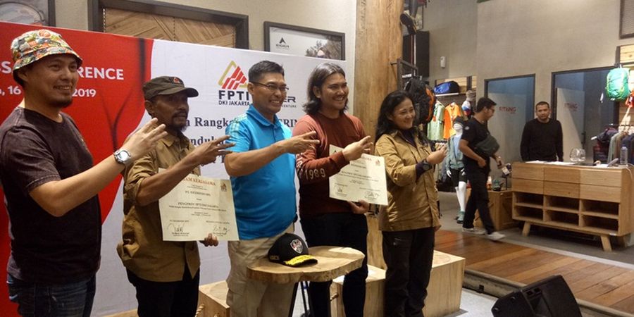 EIGER Dukung FPTI dalam Kejuaraan Sirkuit Panjat Tebing DKI 2019